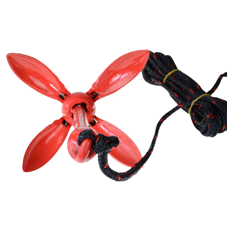 Chiński składany czerwony zest – Fishing Kayak Anchor recenzja i cena