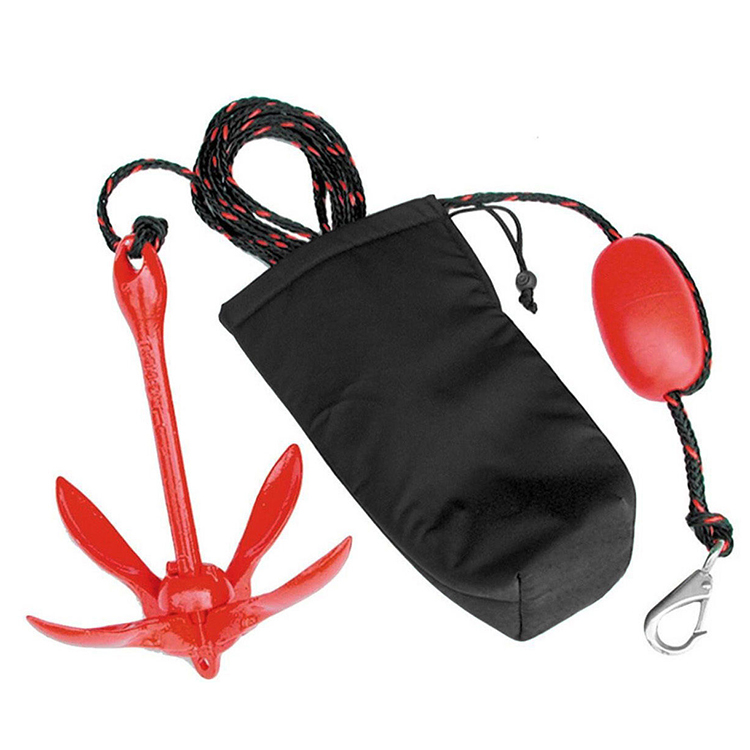 Chiński składany czerwony zest – Fishing Kayak Anchor recenzja i cena