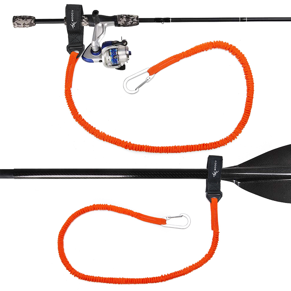 4 szt. Elastyczne linki do kaj – Fishing Kayak Paddle Leash recenzja i cena